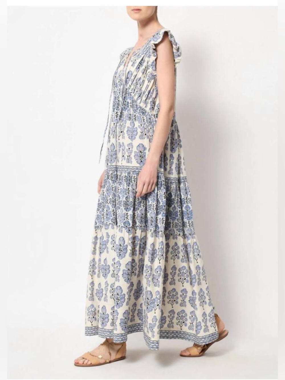 OMIKA jacqueline maxi dress in truro - Picture 3 of 11